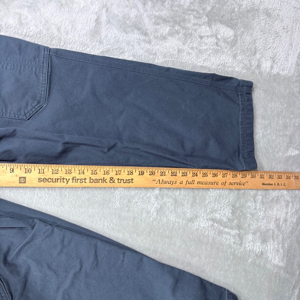 Duluth Trading Co Cargo Pants Mens 42x30 Blue DuluthFlex Fire Hose Standard Fit - Picture 11 of 12